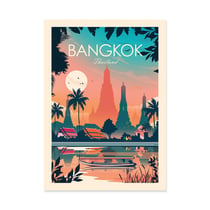 Affiche 30x40 cm - Bangkok - Studio Inception
