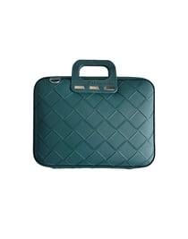 Mallette Bombata Intrecciato 15'' - Navy