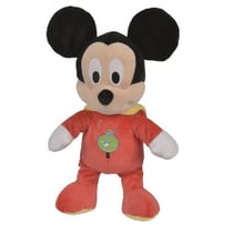 Peluche disney mickey en grenouillere rouge 43 cm - nicotoy