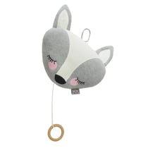 Peluche musicale Renard en coton