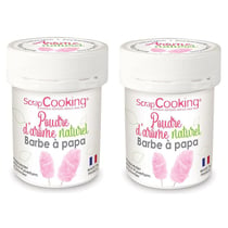 Arôme alimentaire naturel en poudre 30 g - barbe à papa