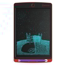 Tablette Graphique Écologique Pour Dessin Écriture Et Créativité Enfants Adulte Rouge YONIS