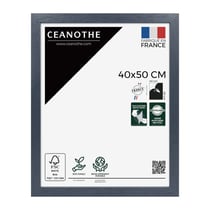 Cadre photo Karma gris bleuté 40x50 cm