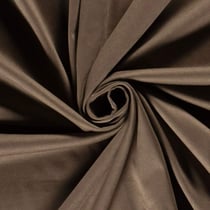 Tissu Suédine extensible Elora aspect daim uni Taupe