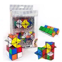 Coffret duo rubik's magic star - cube etoile magique - casse tete original