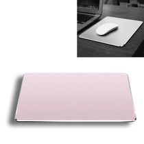 Tapis De Souris Antidérapant Double Face En Alliage D'Aluminium Facile À Nettoyer Or Rose YONIS
