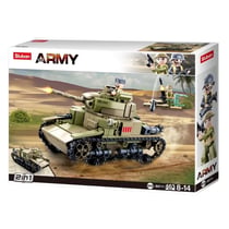 Army WWII - Char d'assaut italien 2 en 1