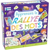 Jeu éducatif Apprenons le Rallye des Mots - TACTIC