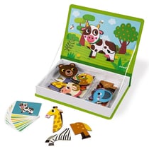 Magneti'book animaux - janod - j02723 - jeu éducatif magnétique, aimante