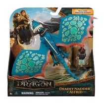 PACK DRAGON ET VIKING 25 CM TEMPETE Dragons Movie