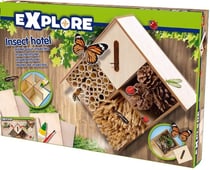 Hotel des insectes en bois - explore - ses creative - 25008 - loisir creatif
