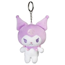 Sanrio - Porte-clés peluche Kuromi Kawaii 12 cm - Sakami Merchandise