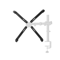 Nedis Bras de Support VESA Adaptateur pour Moniteur 13 à 27 pouces Noir