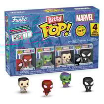 Marvel - Pack 4 figurines Bitty POP! Spider-Man Series 1 2 cm