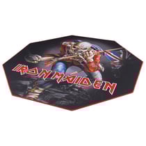 Tapis de sol gamer Iron Maiden Noir