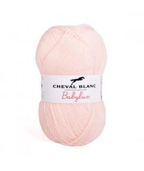 Laine à tricoter BABYLUX de Cheval Blanc Orange (106 - MELON)