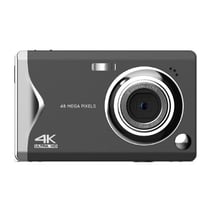 Appareil Photo Numérique 4K HD Autofocus Écran IPS 3 Pouces Zoom 16X Noir Noir YONIS