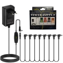 Caline® CP-07C Alimentation 8 Sortie avec Filtre 9V 2A - Pour Pédale D'effets