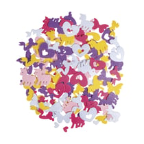 Motifs en feutre Contes Mix autocollant, Colore, 4cm, 120 pièces