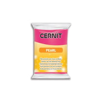 Pâte polymère CERNIT Pearl - Magenta - 56 g