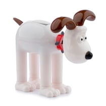 Figurine - Wallace et Gromit - Chien Gromit - Humour - Décoration - 9cm hauteur
