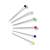 Prym Epingles tête de verre 0,60 x 30 mm couleurs assorties