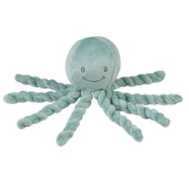 Peluche Octopus poulpe vert de gris