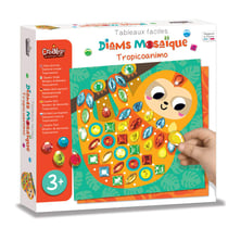 Diams mosaique Tropicoanimo - Crealign - Orange