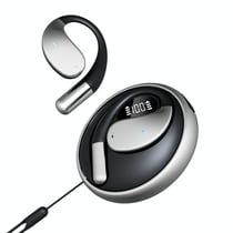 Ecouteurs Bluetooth Ouverts Avec Lanière Étanche Son Immersif Type-C 14.2mm Noir YONIS