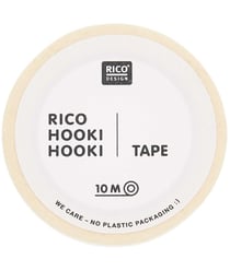Ruban adhésif Rico Hooki Hooki - 10 mètres - Rico Design Ecru
