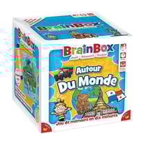 Jeu d'ambiance Asmodee BrainBox Voyage autour du monde