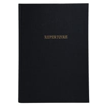 Registre 297X210 Répertoire travers 300 pages - Noir toilé - Le Dauphin