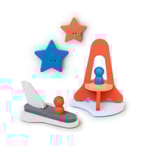 Puzzle de bain - Cap sur la lune