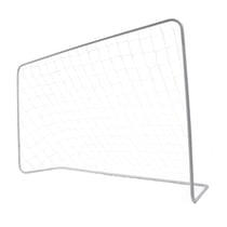 Cage de football metal 182 x 61 x 122 cm - but enfant avec filet - sport jardin, jeu de balle