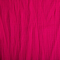 Tissu Double gaze de coton uni Fuchsia