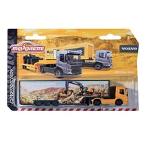 Véhicule de chantier Volvo 1/64ème Modèle Aléatoire - Majorette