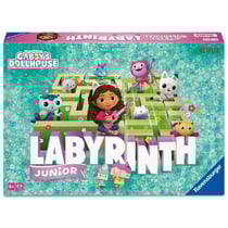 Jeu de société ravensburger gabby's dollhouse junior laybrinth