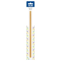 Règle triangulaire 30 cm transparente série New Look, orange