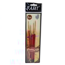 Lot De 4 Pinceaux D'Art - Filet N°0 - Filet N°2 - Filet N°3 - Filet N°6 - Amt