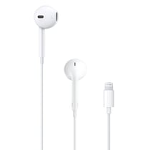 Apple Écouteurs Earpods Lightning avec Bouton de Commande pour iPhone Son Optimiser Blanc