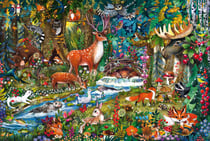 Puzzle 150 pièces - Animaux de la Foret - Schmidt Spiele