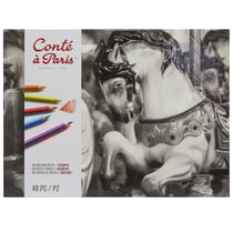 Boîte de 48 crayons pastel Conté à Paris