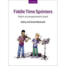 Fiddle time sprinters violin accompaniment - livre d'accompagnement au violon