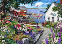 Puzzle 500 pièces - Coastal Garden - Bluebird Puzzle
