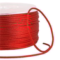 Bobine 100m queue de rat 2mm Rouge