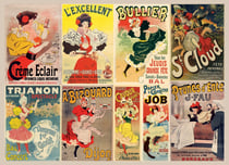 Puzzle 1500 pièces - Les Affiches de Georges Meunier - Grafika