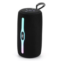 Enceinte Bluetooth Sans Fil Avec Lumières LED Et Appels Mains Libres Noir YONIS