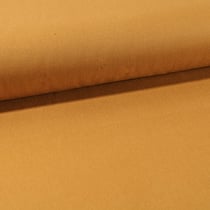 Tissu Toile Coton Canvas uni Jaune Moutarde