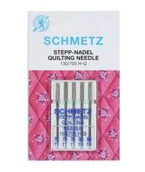 Aiguilles de quilting pour Machine - Dimension 75/90 - 130/705H - 5 pces - SCHMETZ Rose