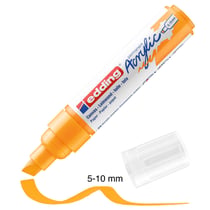 Marqueur Acrylic Edding 5000 - Pointe Large biseautée - Jaune Soleil